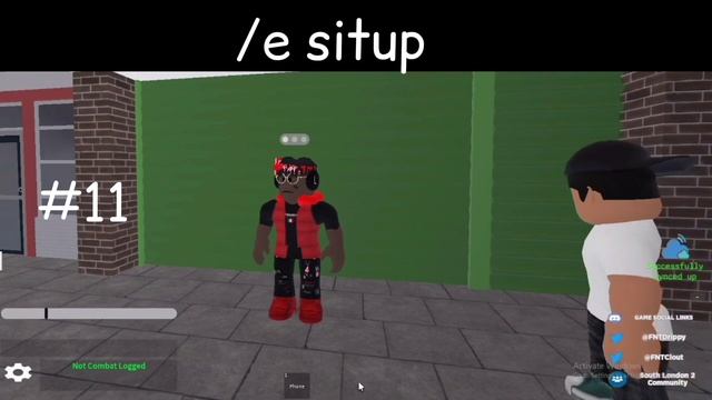 All Emote Command in SOUTH LONDON 2 | Roblox SL2 смотреть онлайн