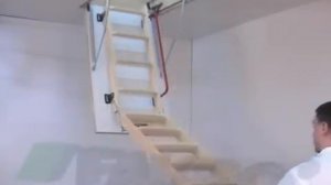 Монтаж чердачной лестницы FAKRO LWK