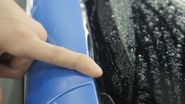 Как наклеить полиуретановую защитную пленку на передние стойки Haval Jolion смотреть онлайн