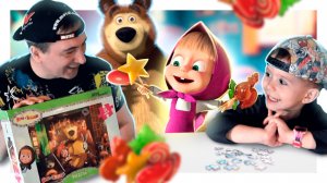 Маша и Медведь! Собираем МАКСИ ПАЗЛ. #игрушки #дети #пазл #машаимедведь