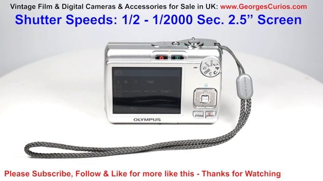 2007 Olympus FE-210 - CCD Digital Camera смотреть онлайн