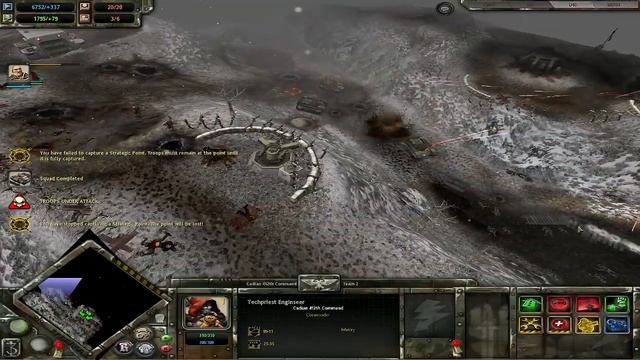 WH40K: Dawn of War: Winter Assault: Order Campaign Playthrough Part 2 (Hold the Line, No Commentary смотреть онлайн