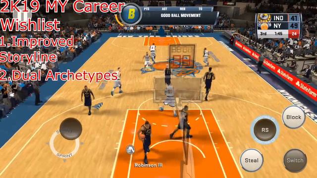 NBA 2K19 IOS/ANDROID My Career GAMEPLAY And NEW Features Wishlist! @NBA2K смотреть онлайн