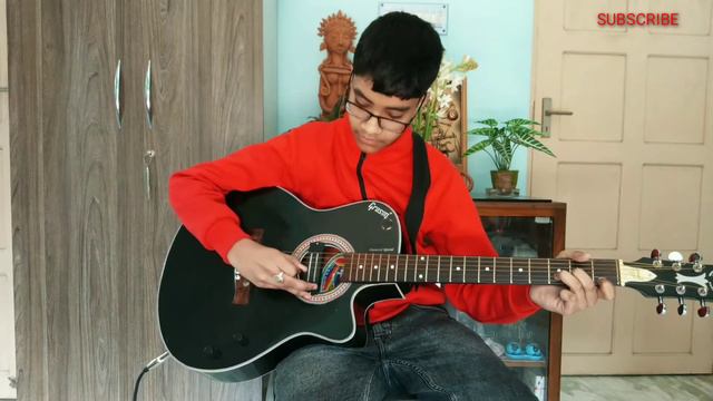 "ROMPING" | Acoustic guitar cover by sounabha | Guitar Side смотреть онлайн
