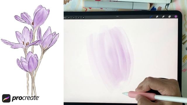 The Marker Collection Procreate Brushes (SHOWCASE) Brush Samples of Realistic Alcohol Marker Brushe смотреть онлайн