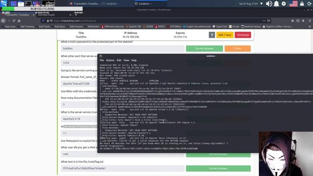 TryHackMe "Tools Rus" (русские хакеры в атаке) смотреть онлайн