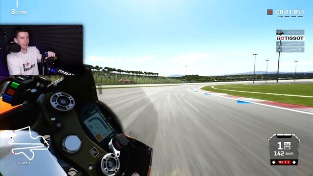 MotoGP 21 НА РУЛЕ FANATEC смотреть онлайн