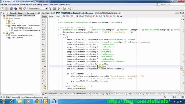 33. JAVA And MySQL (CRUD) Project - GUI - How To Update Data In Mysql Database And Jtable смотреть онлайн