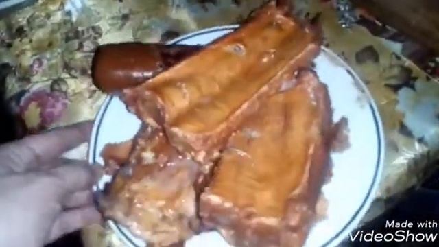 Рецепт сало и ребрышек в луковой шелухе смотреть онлайн