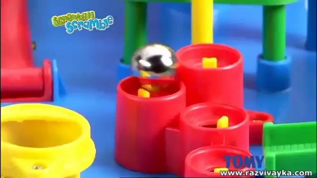 Настольная игра - Упрямый шарик - Screwball Scramble (Tomy) смотреть онлайн
