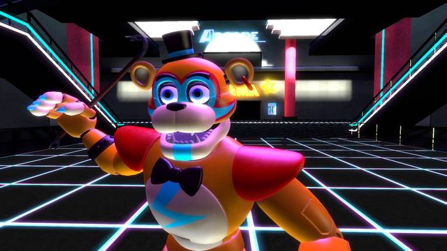 Gmod FNAF | Review | Brand New Official Security Breach Glamrock Freddy Playermodel! смотреть онлайн