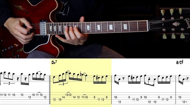Pat Martino | How Insensitive | Solo Transcription | TABS | Lesson/Tutorial смотреть онлайн