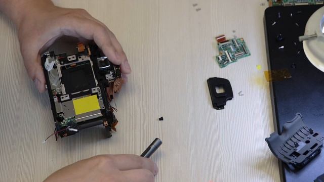 Nikon D90 ремонт затвора