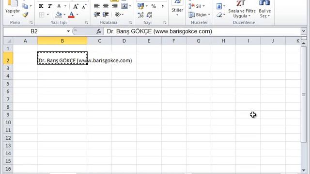 MİCROSOFT EXCEL 2010 GÖRSEL VİDEO EĞİTİMİ -Excel 2010'a Giriş смотреть онлайн