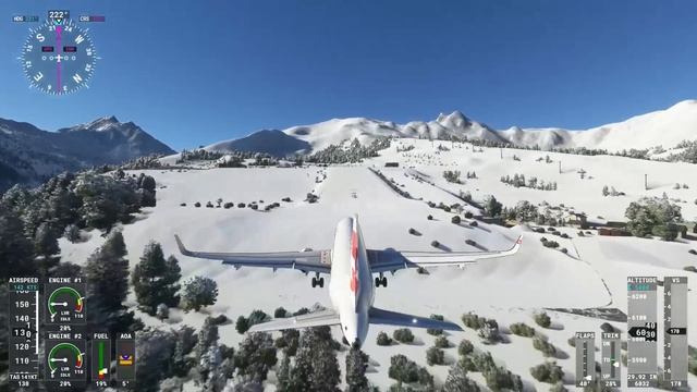 EXTREME LANDINGS AT COURCHEVEL AIRPORT | Microsoft Flight Simulator 2020 смотреть онлайн