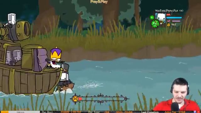 Castle Crashers Обзор Прохождение На русском Мультиплеер Секретная команда в СБОРЕ!