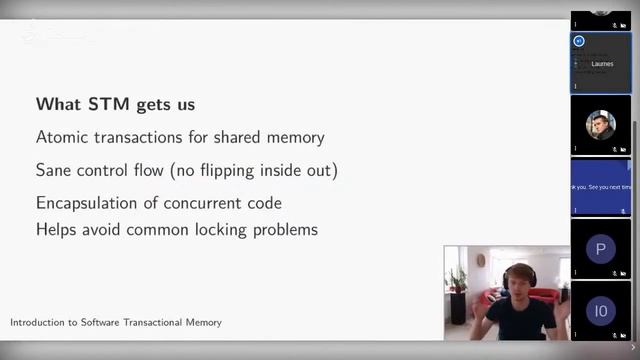 Introduction to Software Transactional Memory in Haskell смотреть онлайн