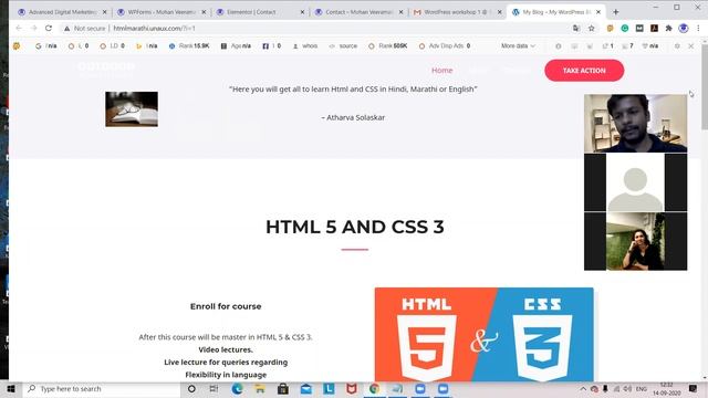 Part 3 Free WordPress Workshop Online 3 in English @ 14 Sep 2020 смотреть онлайн