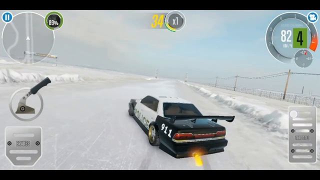 CarX Drift Racing2 l Nissan Laurel Police Edition Snow Drift смотреть онлайн