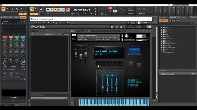 XCM-1 Module Piano Library Kontakt смотреть онлайн
