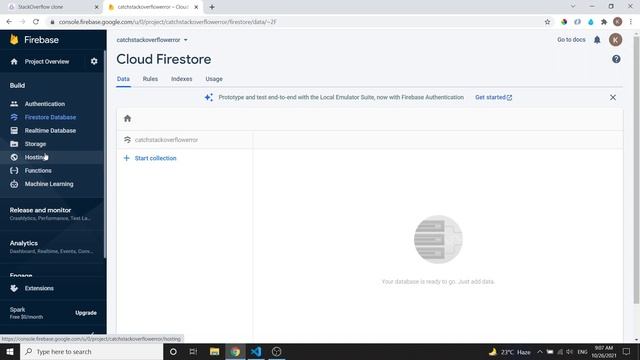 stack overflow clone part #4 using react JS and redux | Firebase setup смотреть онлайн