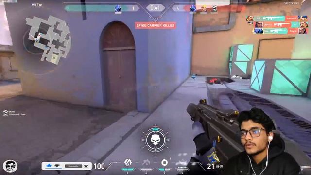 ? VALORANT GAMEPLAY | LIVE STREAM | FACECAM | #valo #trendinglive | @tushar_is_live смотреть онлайн