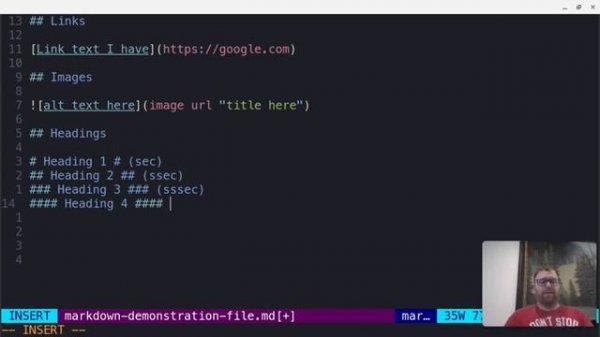 Using Neovim as a Markdown Editor