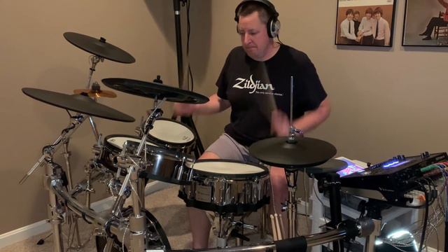 Drum Cover #26 - Todd Rundgren - I Saw the Light смотреть онлайн