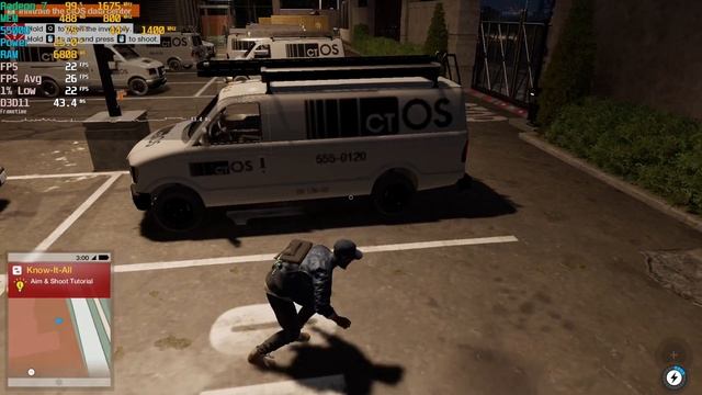 Watch Dogs 2 - AMD Ryzen 5 5500U Radeon 7 Graphics 8GB RAM Performance 1080P/720P смотреть онлайн