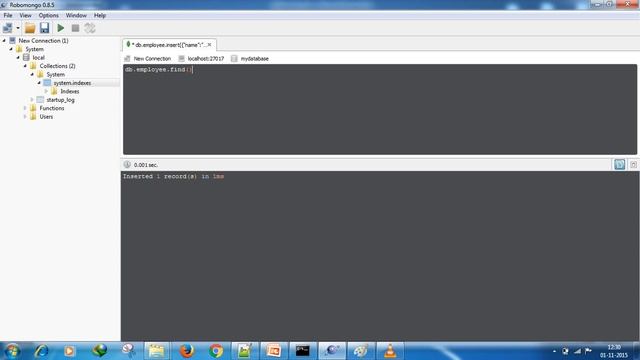 Insert Update and Delete in MongoDB смотреть онлайн
