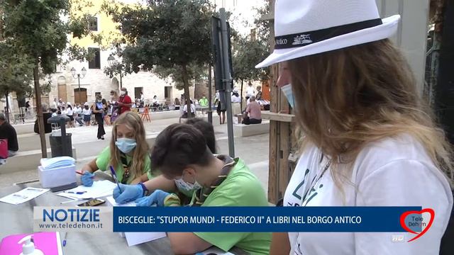 BISCEGLIE: "STUPOR MUNDI - FEDERICO II" A LIBRI NEL BORGO ANTICO смотреть онлайн