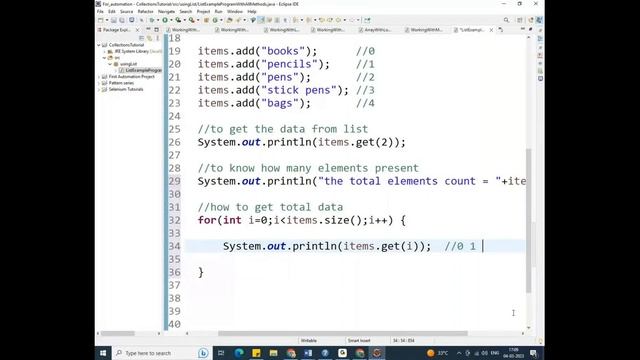 List interface in java (తెలుగు) | java collections in telugu | #javaprogramming #collections смотреть онлайн
