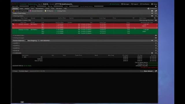 Live 0-DTE Trade SPX Options Episode #26/50 - WED AUG 24th 3:15PM смотреть онлайн