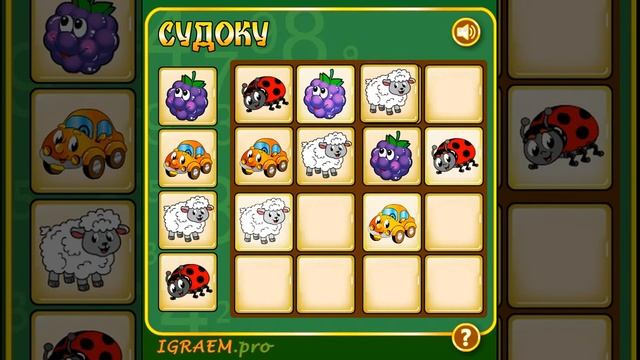 логические игры судоку // logic game Sudoku смотреть онлайн