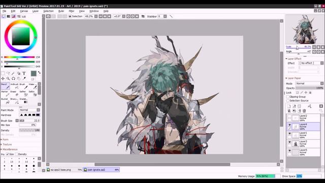 (SPEEDPAINT) emotion # 1 смотреть онлайн