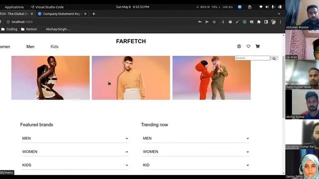 Farfetch Clone Using React, React-redux смотреть онлайн