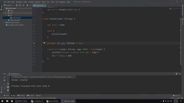 Kotlin с нуля #5 - Classes and Inheritance (ч.1) (kotlin docs "live" с комментариями) смотреть онлайн