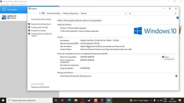 ✅Como criar uma máquina virtual e instalar Windows 10 — Tutorial #virtualbox смотреть онлайн