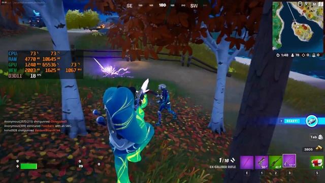 FORTNITE || RADEON RX VEGA 8 + AMD RYZEN 3 5300G || ALL SETTINGS 1080P смотреть онлайн