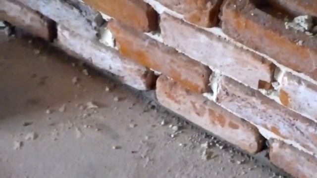 Лофт стиль перегородка из старого кирпича. смотреть онлайн