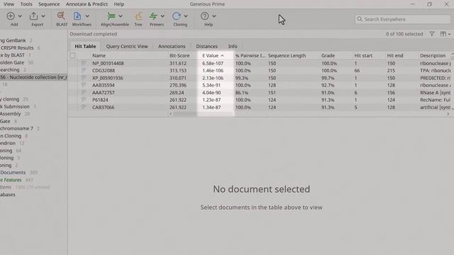 BLAST Searching with Geneious Prime смотреть онлайн