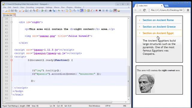 35 jQuery Tutorial for Beginners 35 Accordion options | Computer Monk 🔴 смотреть онлайн