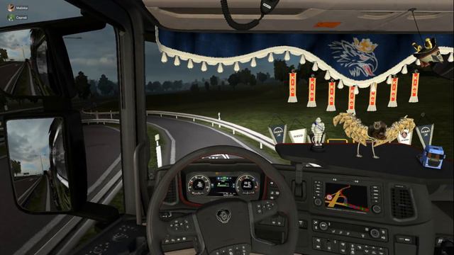 НЕГАБАРИТ - КОНВОЙ Euro Truck Simulator 2 ETS2 смотреть онлайн