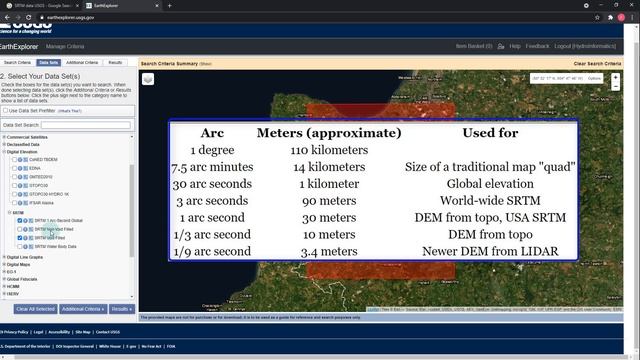 Downloading Digital Elevation Data (SRTM) from USGS EarthExplorer смотреть онлайн