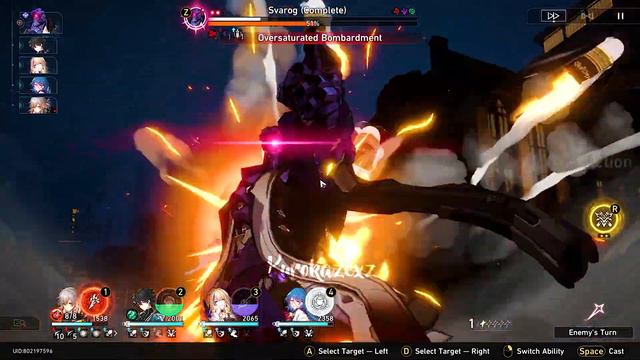 Simulated Universe World 4 (F2P TEAM) | Difficulty 1 | The Hunt [Honkai Star Rail] смотреть онлайн