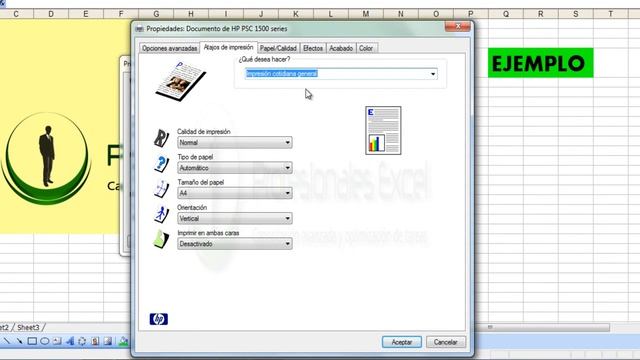CURSO DE EXCEL 2003: OPCIONES DE IMPRESIÓN смотреть онлайн