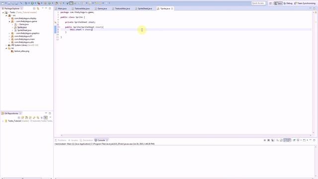 Пишем игру на Java(Ява) - Клон Танков - Создаем Спрайт - [9] смотреть онлайн