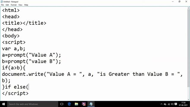 javascript program to find largest of 2 numbers simple code find out the greater of the two value смотреть онлайн