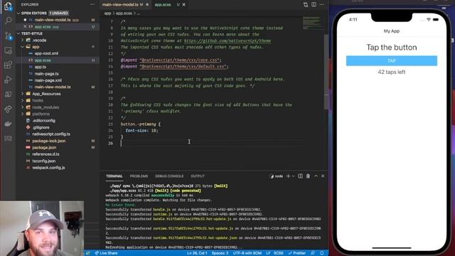 NativeScript - Styling for Dark & Light Mode смотреть онлайн