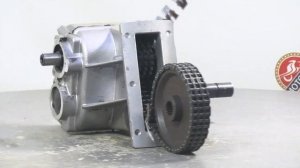 Коробка Буран реверса (УСИЛЕННАЯ) цепь 3х рядная шаг 9,525 + звездочка 3х рядная ведущая Z43